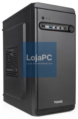 TooQ Caixa Mini-torre Micro-ATX “DODEKA ULTRA” Preta