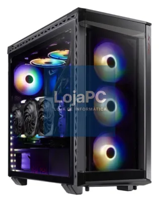 XPG BATTLECRUISER Torre Media Preta
