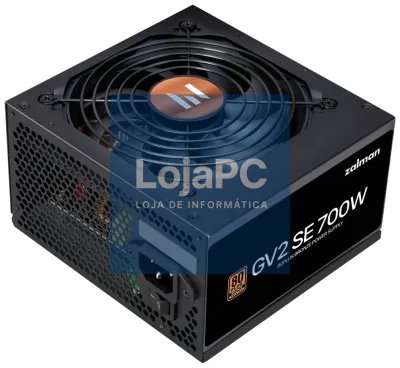 Zalman ZM700-GV2SE unidade de fonte de alimentação 700 W 20+4 pin ATX ATX Preto