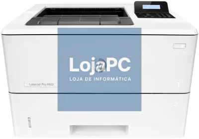 HP LaserJet Pro M501dn Branco y preto Impressora, Solo Ethernet; A duplo cara
