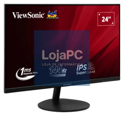 Viewsonic VA VA24E2-H ecrã para PC 60,5 cm (23.8") 1920 x 1080 Pixeles Full HD LED Preto
