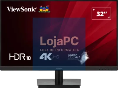 Viewsonic VA VS19992 ecrã para PC 81,3 cm (32") 3840 x 2160 Pixeles 4K Ultra HD LED Preto