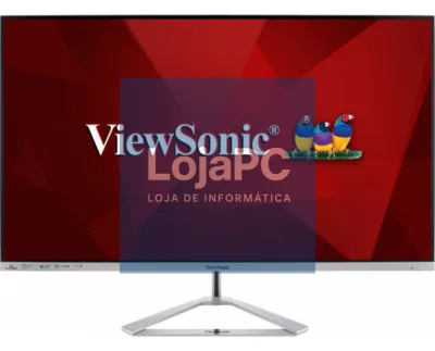 Viewsonic VX Series VX3276-MHD-3 ecrã para PC 81,3 cm (32") 1920 x 1080 Pixeles Full HD LED Prateado