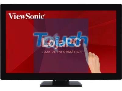 Viewsonic TD2760 ecrã para PC 68,6 cm (27") 1920 x 1080 Pixeles Full HD LED Ecrã táctil Multi-usuario Preto