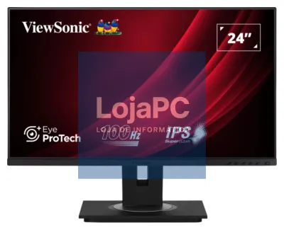 Viewsonic VG Series VG2448A-2 ecrã para PC 60,5 cm (23.8") 1920 x 1080 Pixeles Full HD LED Preto