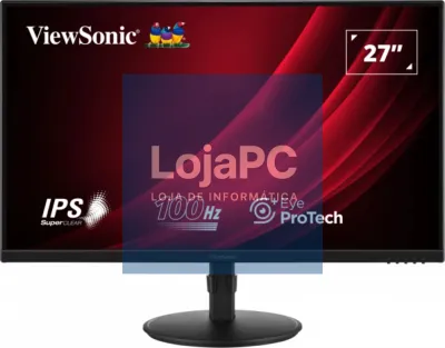 Viewsonic VG2708A-MHD ecrã para PC 68,6 cm (27") 1920 x 1080 Pixeles Full HD LED Preto