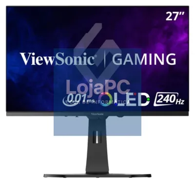 Viewsonic XG272-2K-OLED ecrã para PC 68,6 cm (27") 2560 x 1440 Pixeles Quad HD Preto, Branco