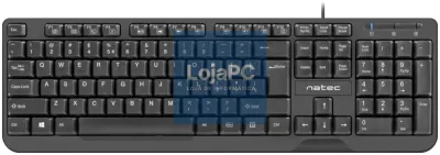 NATEC Trout teclado Escritório USB QWERTY Espanhol Preto