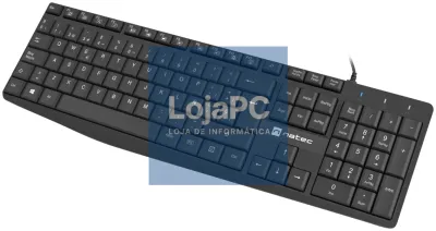 NATEC NKL-1948 teclado Universal USB QWERTY Espanhol Preto