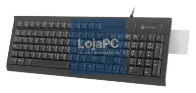 NATEC NKL-2052 teclado Escritório USB QWERTY Espanhol Preto