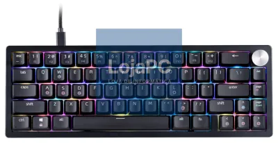 XPG SORCERER MINI teclado Jogo USB QWERTY Inglés Preto