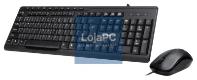 GIGABYTE KM6300 teclado Rato incluido Casa USB QWERTY Espanhol Preto