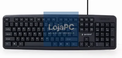 Gembird KB-U-103 teclado USB Inglés de EE. UU. Preto