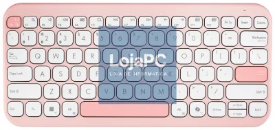ASUS Marshmallow Keyboard KW100 teclado Casa Bluetooth QWERTY Rosa