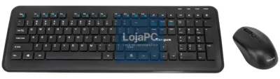 Targus AKM610ES teclado Rato incluido Universal RF sem fios Espanhol Preto