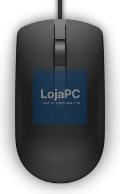 DELL Rato com fio - MS116 - preto - (RTL BOX)