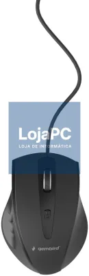 Gembird MUS-4B-02 rato Escritório mano derecha USB Óptico 1200 DPI