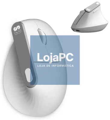 SUBBLIM SUBMO-EDNVW02 rato Universal mano derecha Bluetooth + USB Type-C Óptico 4000 DPI