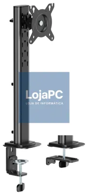 AISENS Suporte de mesa Eco Rotativo e Inclinável para Monitor/TV 12kg de 17-34, Preto
