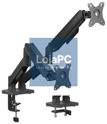 AISENS DT32TSR-357 suporte para monitor 81,3 cm (32") Secretária