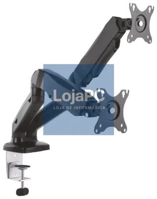 AISENS DT27TSR-045 suporte para monitor 81,3 cm (32") Preto Secretária