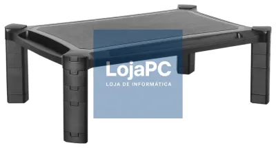 AISENS Suporte Elevador XL para Monitor/Portátil, Preto