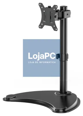 Gembird MS-D1ST-04 suporte para monitor 81,3 cm (32") Secretária Preto