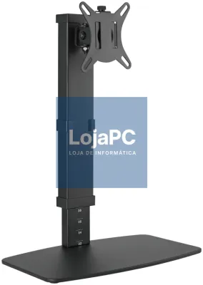 Gembird MS-D1ST-02 suporte para monitor 81,3 cm (32") Secretária Preto