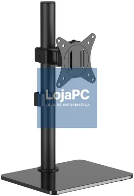 Gembird MS-D1ST-03 suporte para monitor 81,3 cm (32") Secretária Preto