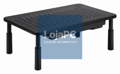 Gembird MS-TABLE-D-01 suporte para monitor Preto