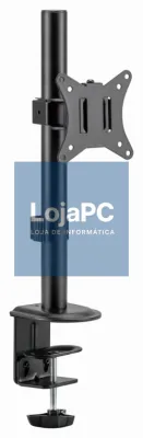 Gembird MA-D1-02 suporte para monitor 81,3 cm (32") Secretária Preto