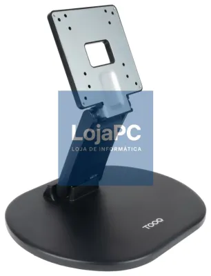 TooQ Suporte de mesa/parede para ecrãs de 17”-27”, Preto