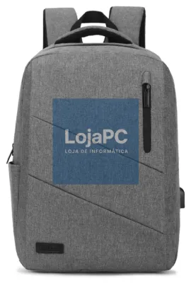 SUBBLIM City Backpack Mochila para portátil 15.6", Poliéster Oxford, Cinzento