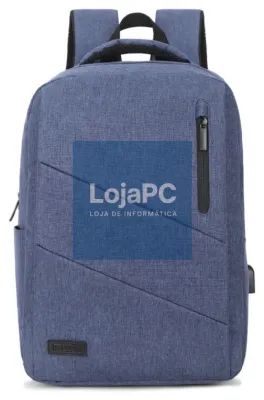 SUBBLIM City Backpack Mochila para portátil 15.6", Poliéster Oxford, Azul