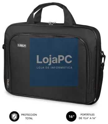 SUBBLIM Mala Computador Oxford Laptop Bag 15,4-16" Black