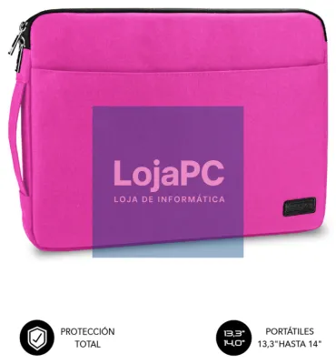 SUBBLIM Capa Computador Urban Laptop Sleeve 13,3-14" Pink
