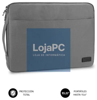 SUBBLIM Capa Computador Urban Laptop Sleeve 15,6" Grey