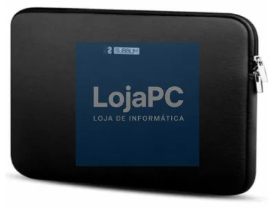 SUBBLIM SUBLS-SKIN111 malas para portátil 31,8 cm (12.5") Capa Preto
