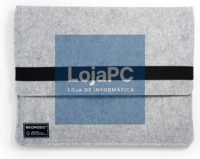 EKOMODO HR-013 malas para portátil 38,1 cm (15") Capa Preto, Cinzento