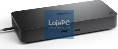 DELL WD25 Alámbrico USB 3.2 Gen 2 (3.1 Gen 2) Type-C Preto