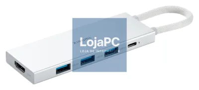 Xiaomi XMDS05YM base para portátil y replicador de portas Alámbrico USB 3.2 Gen 1 (3.1 Gen 1) Type-A + Type-C Branco
