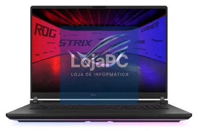 ASUS ROG Strix SCAR 18 G835LXG-TQ565W - Computador Portátil Gaming de 18" 4K Ultra HD 240Hz (Core Ultra 9 290HX Plus, 32GB RAM, 1TB + 1TB SSD, RTX 5090 24GB, Windows 11 Home) Preto - Tec. QWERTY Esp