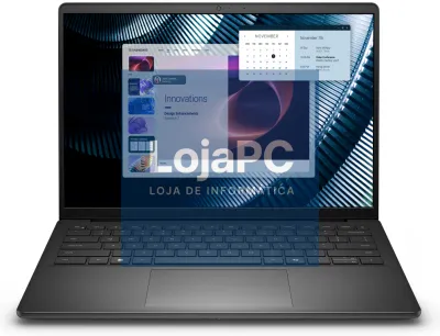 DELL Pro 14 Essential PV14250 Intel Core 5 120U Portátil 35,6 cm (14") Full HD+ 16 GB DDR5-SDRAM 512 GB SSD Wi-Fi 6 (802.11ax) Windows 11 Pro Preto Espanhol