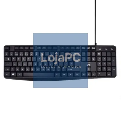 EWENT Teclado Professional USB com teclas silenciosas