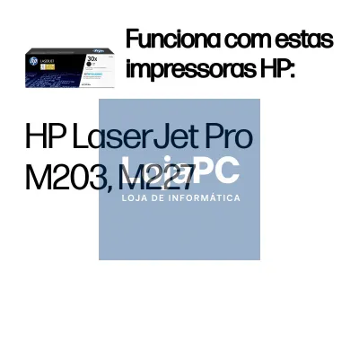 HP 30X High Capacity Black Original LaserJet Toner Cartridge (CF230X)