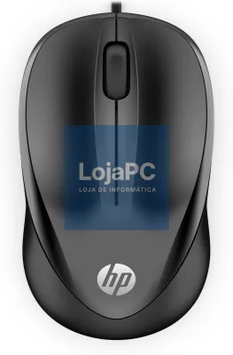 HP Rato com fio 1000 - Preto