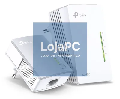 TP-Link AV600 Powerline Wi-Fi Kit, Qualcomm, 300Mbps en 2.4GHz, 600Mbps Powerline, HomePlug AV, 2 Puertos 10/100Mbps, Wi-Fi Clone, Twin Pack ( 1* TL-PA4010 & 1*TL-WPA4220）