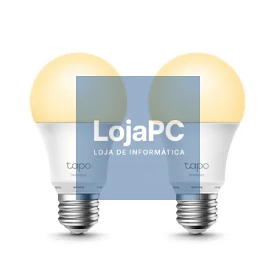 TP-Link Dimmable Smart Light Bulb, 2-Pack - E27, 200–240 V, Brightness 806 lm, Max Operation Power 8.7 W, Color Temperature 2,700 K, Beam Angle 220°, 50/60 Hz, IEEE 802.11b/g/n, 2.4 GHz