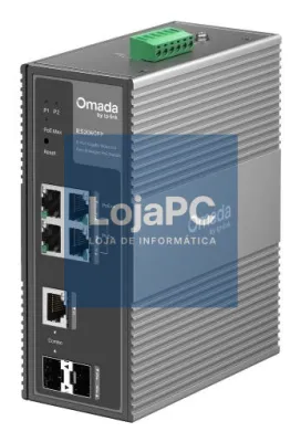 TP-Link - OMADA Omada 6-Port Gigabit Industrial Easy Managed Switch with 3-Port PoE+ and 1-Port PoE++