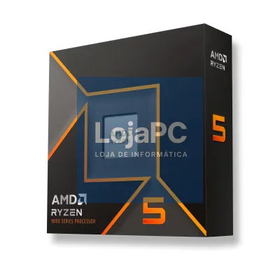 AMD Ryzen 5 9600X 6/12T (3.9GHZ/5.4GHZ,38MB,65W,AM5) BOX, with Radeon Graphics - sem cooler
